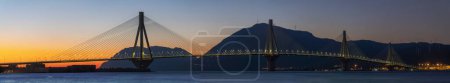 Téléchargez les photos : Rio - Antirio, le pont le plus célèbre de Grèce - en image libre de droit