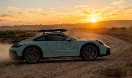Photo for Porsche 911 Dakar: Porsche's iconic off-road version - Royalty Free Image