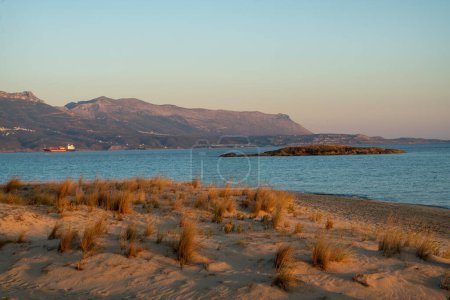 Photo for Sunset on the Peloponnese in Greece - Royalty Free Image