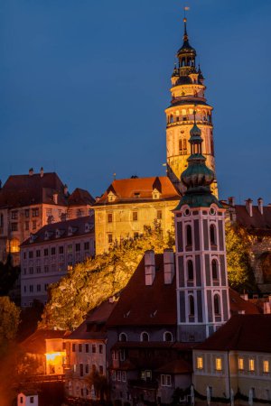 Photo for Cesky Krumlov  at night in Czech Republic - Royalty Free Image