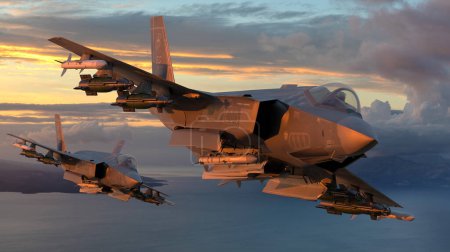 Téléchargez les photos : Lockheed Martin F-35 Lightning II - Avion de chasse monoplace, monomoteur et multirôle de cinquième génération américain à détectabilité réduite EN MODE BEAST" - en image libre de droit