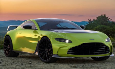 Téléchargez les photos : Aston Martin Vantage V8 Coupe - en image libre de droit