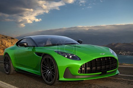 Foto de Aston Martin DB12 Coupe - Imagen libre de derechos