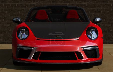 Photo for Porsche 911 Speedster  in the studio - Royalty Free Image