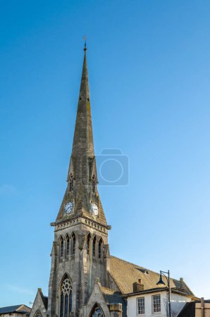 Téléchargez les photos : Detail of the All Saints Parish Church in St. Ives, Cambridgeshire, United Kingdom - en image libre de droit