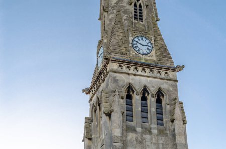 Téléchargez les photos : Detail of the All Saints Parish Church in St. Ives, Cambridgeshire, United Kingdom - en image libre de droit