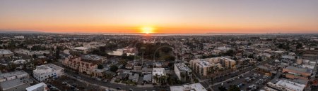 Foto de Chula Vista, un pueblo en el Condado de San Diego, California, vista aérea - Imagen libre de derechos