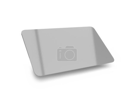 Foto de Escena de burla de ilustración 3D de tarjeta clave sobre fondo aislado - Imagen libre de derechos
