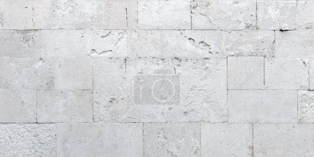 Téléchargez les photos : Bloc de pierre pavés fond mural. Graystone texturée ciment grunge - en image libre de droit