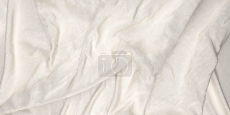 Foto de Textura de seda blanca. Tejido cubierto. fondo de lujo. renderizado 3d - Imagen libre de derechos