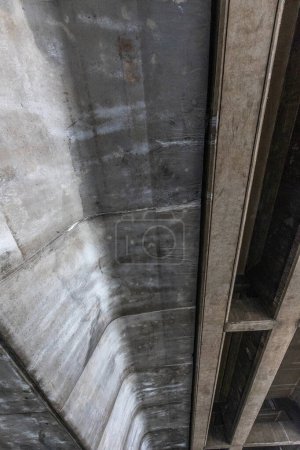 Foto de Textura de pared de fondo de hormigón moderno. Patrón de textura de cemento - Imagen libre de derechos