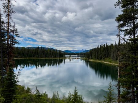 Photo for Summer landscape in Jasper National Parkin Canada - Royalty Free Image