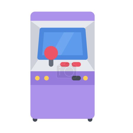 Illustration for Design vector image icons video game machine - Royalty Free Image