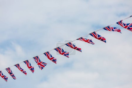 Union Jack Bunting Blowing in the Wind