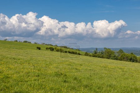 Photo for A rural South Downs view near Mount Caburn, in rural Sussex - Royalty Free Image
