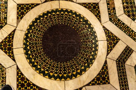 Foto de Mosaico de la Capilla Palatina o Capilla Palatina en el casco antiguo de Palermo, Sicilia, Italia - Imagen libre de derechos