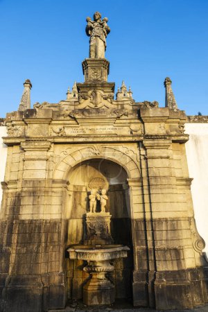 Foto de Fuente del Santuario de Bom Jesus do Monte, Braga, Portugal - Imagen libre de derechos