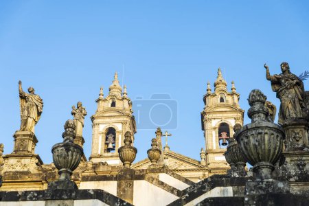 Foto de Fachada del Santuario de Bom Jesus do Monte, Braga, Portugal - Imagen libre de derechos