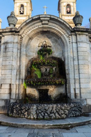 Foto de Fuente del Santuario de Bom Jesus do Monte, Braga, Portugal - Imagen libre de derechos