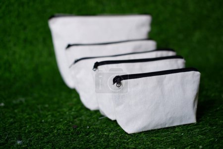 Photo for A beautiful and simple pouch as background - Royalty Free Image
