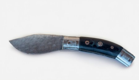 Photo for Arburese knife, typical knife of Sardinian shepherds from central Sardini - Royalty Free Image