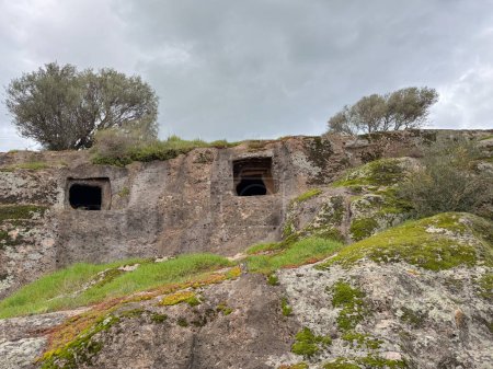 Nuraghe Loelle archäologische Ausgrabungsstätte in der Gemeinde Budduso in Zentralsardinien