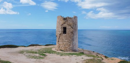 Spanish tower in Sardinia - Sa Turre Sa Mora in the Putzu Idu area