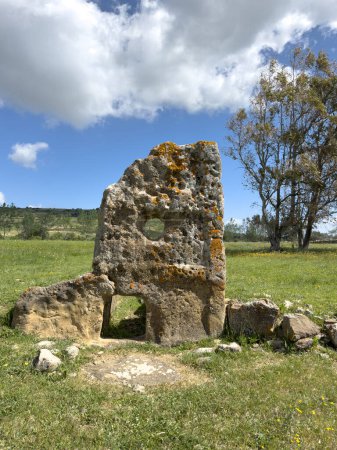 Grab der Giganten von Su Cuaddu 'e Nixias Lunamatrona in Zentralsardinien