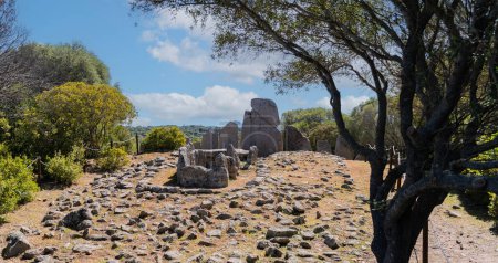 Riesengrab der li lolghi arzachena und li muri nekropole