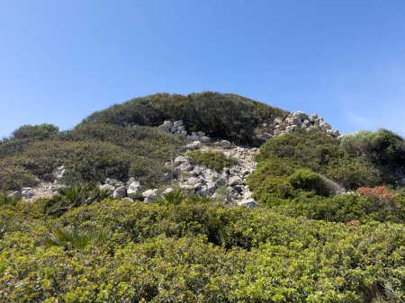 Nuraghe S'Ega Marteddu in Maladroxia island of Sant'Antioco
