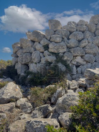 Nuraghe S'Ega Marteddu in Maladroxia island of Sant'Antioco