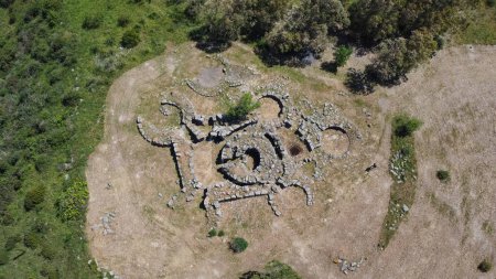 nuraghe pitzu cummu - nuraghi ruins in central Sardinia