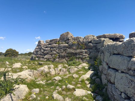 Tomb of the Giants Somu de Sorcu in the Giara di Siddi in central Sardinia