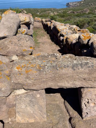 giants tomb su niu de su crobu in sant antioco, southern sardinia