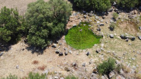 nuraghe et complexe nuragique de sa domu beccia in uras en Sardaigne centrale