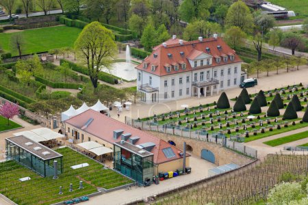 Foto de Castle Wackerbarth near Dresden, Germany - Imagen libre de derechos