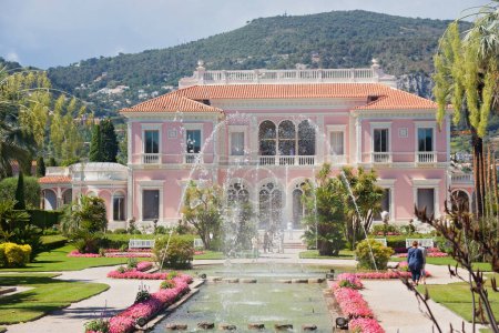Foto de Villa y Jardín Ephrussi de Rothschild, Costa Azul, Francia - Imagen libre de derechos