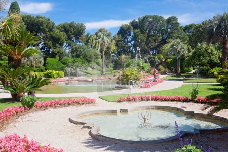 Foto de Villa y Jardín Ephrussi de Rothschild, Costa Azul, Francia - Imagen libre de derechos