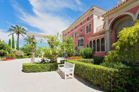 Villa und Garten Ephrussi de Rothschild, Französisch Riviera, Frankreich