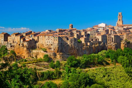 Pitigliano - Charmante ville de Tuff Stone en Toscane, Italie