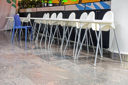high chairs for children in catering in cafes in supermarkets