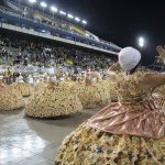 So Paulo - January 21, 2024: The samba schools of the So Paulo carnival held a technical rehearsal at the Sambadrome on Sunday night (21).