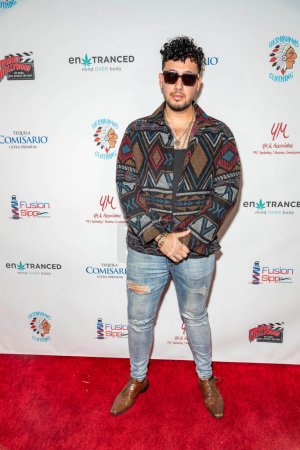 Photo for Cesar Alan attends 2022 American Music Awards Celebrity Gifting Suite by Steve Mitchell MTG at Woma's Club of Hollywood, Los Angeles, CA, November 19th 2022 - Royalty Free Image