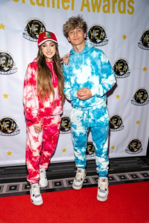Photo for Mckenzi Brooke, Reif Harrison attend 7th Annual Young Entertainer Awards at Universal Sheraton, Universal City, CA December 11th 2022 - Royalty Free Image