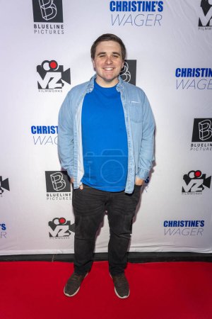 Photo for Writer Liam Sorahan attends "Christine's Wager" Los Angeles Screening at Los Feliz Theater, Los Angeles, CA March 2, 2023 - Royalty Free Image