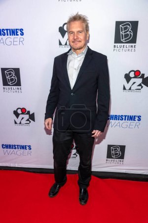 Photo for Actor Jeff	 Mcdonald attends "Christine's Wager" Los Angeles Screening at Los Feliz Theater, Los Angeles, CA March 2, 2023 - Royalty Free Image