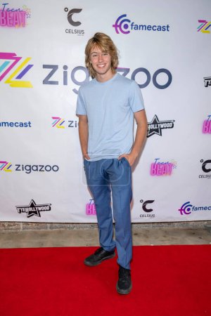 Photo for Actor Ryker Baloun attends "Kick Off to Summer" Party Presented by Zigazoo and Teen Beat Media at Famecast Studios, Santa Monica, CA June 15, 2023 - Royalty Free Image
