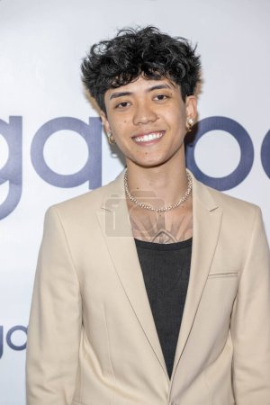 Photo for Singer Jordan Palani attends "Kick Off to Summer" Party Presented by Zigazoo and Teen Beat Media at Famecast Studios, Santa Monica, CA June 15, 2023 - Royalty Free Image