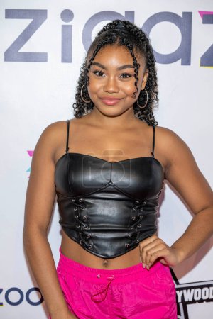 Photo for Actress Sydney Thomas attends "Kick Off to Summer" Party Presented by Zigazoo and Teen Beat Media at Famecast Studios, Santa Monica, CA June 15, 2023 - Royalty Free Image