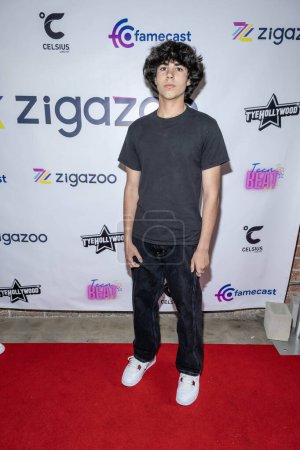 Photo for Influencer Landon Lahijani  attends "Kick Off to Summer" Party Presented by Zigazoo and Teen Beat Media at Famecast Studios, Santa Monica, CA June 15, 2023 - Royalty Free Image